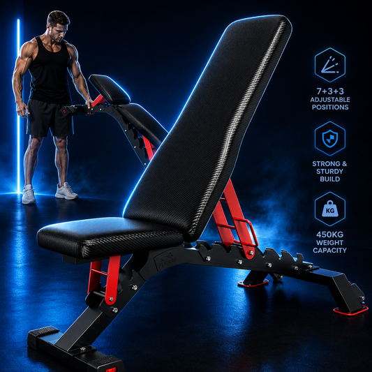 Fitzoraz® Commercial Adjustable Weight Bench